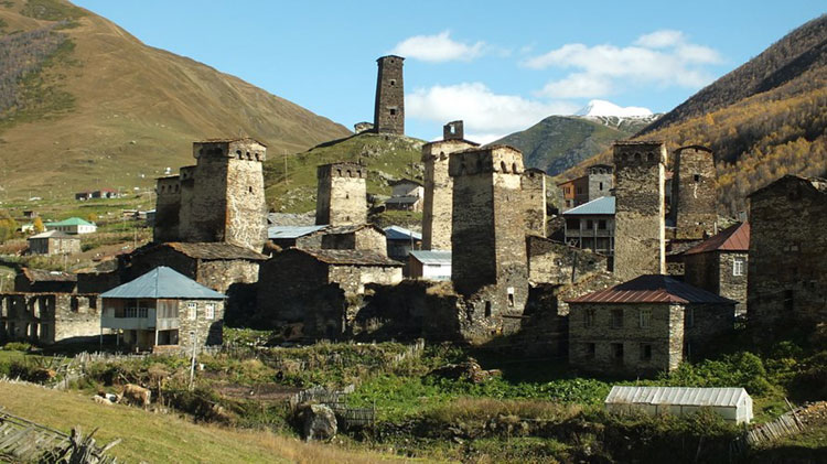 Cảnh quan vùng thượng Svaneti