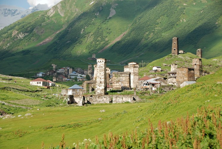 Cảnh quan vùng thượng Svaneti