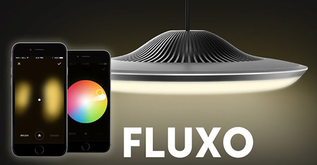 Fluxo - Bóng đèn thông minh có thể chiếu sáng một vùng, nhiều màu sắc