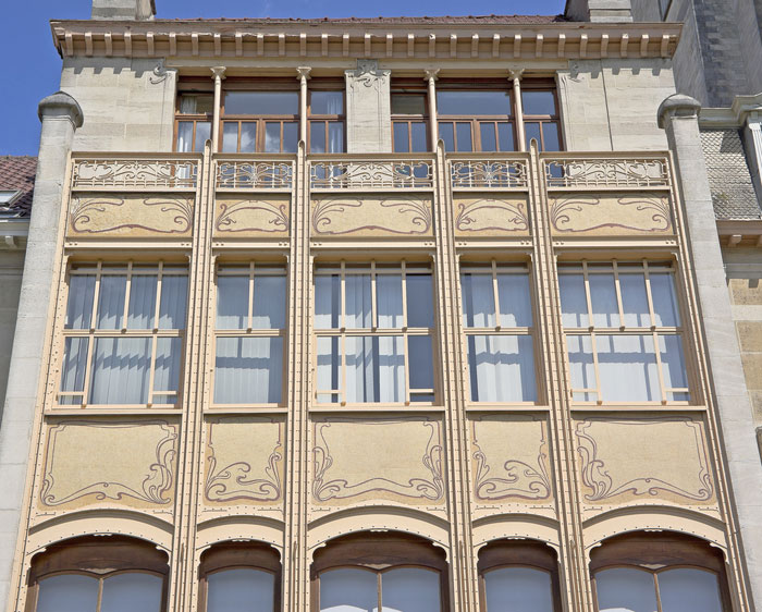 Các nhà ở do Victor Horta thiết kế ở Bruxelles