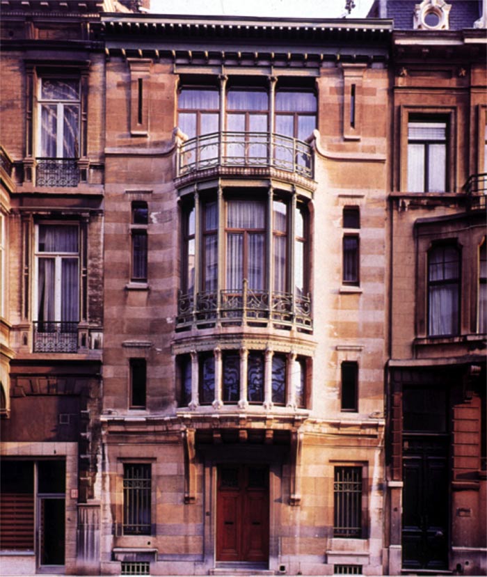 Các nhà ở do Victor Horta thiết kế ở Bruxelles