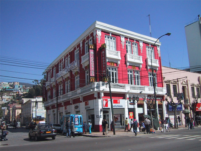 Khu phố lịch sử của thành phố cảng Valparaiso