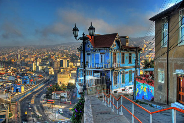 Khu phố lịch sử của thành phố cảng Valparaiso