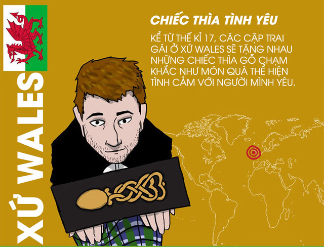 Các phong tục tỏ tình kì lạ trên thế giới