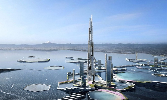 Nhật Bản tính xây tòa tháp cao 1,6 kilomet