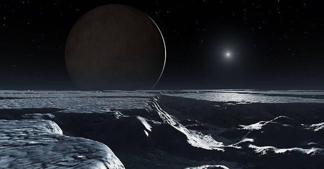Dấu vết của đại dương mênh mông trên mặt trăng của Diêm Vương