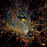 Phi hành gia chụp ảnh TP Hồ Chí Minh từ vũ trụ