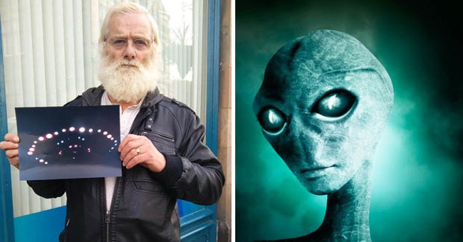 Một người dân chụp được cảnh UFO bay trên mái nhà