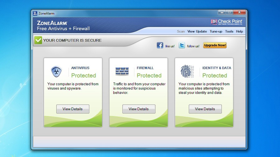 ZoneAlarm Free Antivirus + Firewall ZoneAlarm Free Antivirus + Firewall