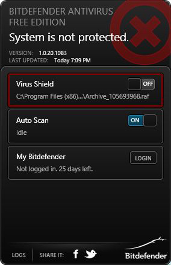 Bitdefender Antivirus Free Edition Bitdefender Antivirus Free Edition