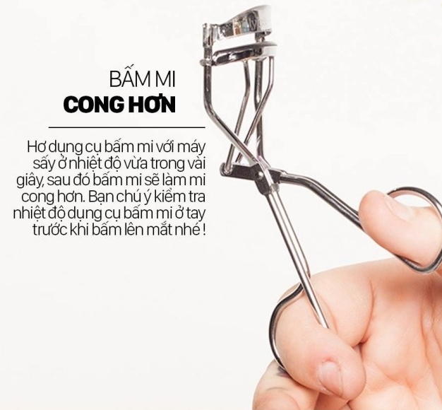 Mẹo vặt tuyệt vời với máy sấy tóc