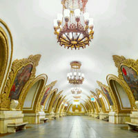 13 ga tàu lộng lẫy như cung điện ở Nga