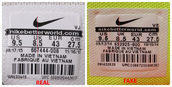 Mẹo nhỏ giúp bạn phân biệt giày Nike thật và giả một cách chuẩn nhất