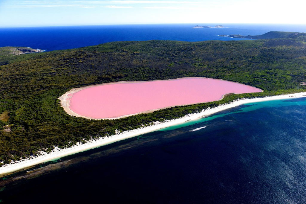 Hồ nước hồng Retba, Senegal