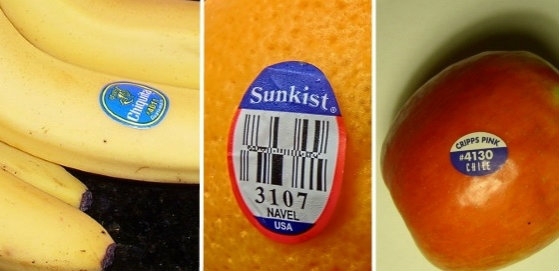 Những mã code trên trái cây có ý nghĩa như thế nào?