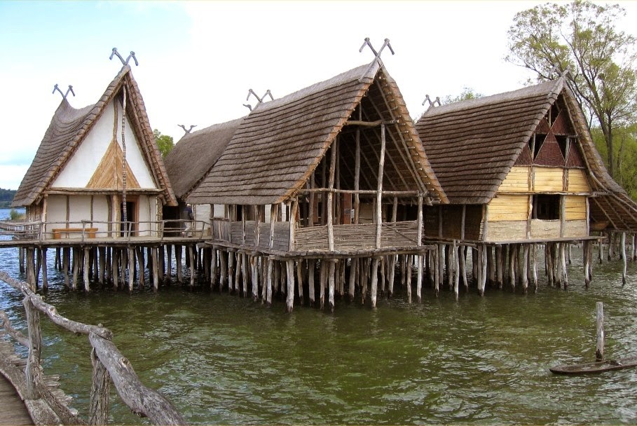 Nhà ở Pile thời tiền sử xung quanh dãy núi Alpes - Di sản văn hóa thế giới của Áo