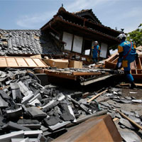 Nhật Bản lại rung chuyển bởi trận động đất thứ hai