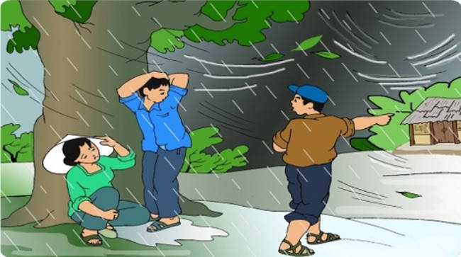 Cấp cứu người bị sét đánh