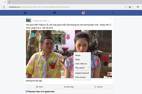 Hướng dẫn cách tải video từ Facebook về máy tính