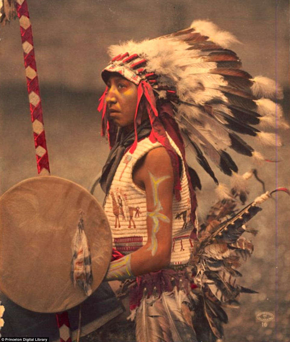 Charles American Horse, con trai của tù trưởng American Horse thuộc bộ tộc Oglala Lakota
