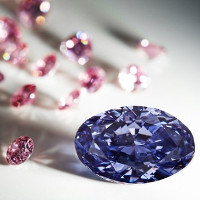 Viên kim cương màu tím lớn và hiếm nhất thế giới