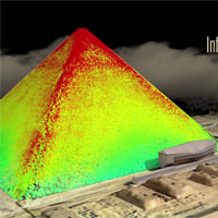 Lần đầu tiên, hình ảnh 3D về cấu trúc bên trong kim tự tháp được tiết lộ