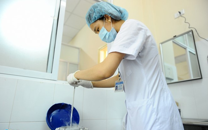 Quy trình trữ đông tinh trùng tại Bệnh viện Phụ sản Hà Nội