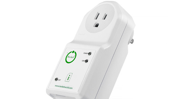 iSocket 3G: Ổ điện có khe SIM, tự động nhắn tin khi cúp điện
