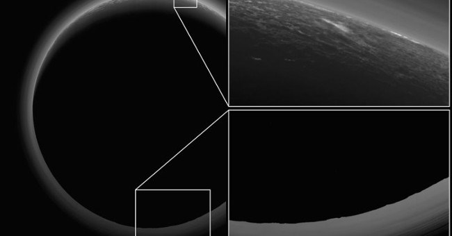 Ảnh chụp từ NASA phát hiện lớp mây mỏng trên Sao Diêm Vương