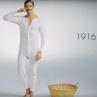 Video: Biến đổi của đồ lót nam giới 100 năm qua