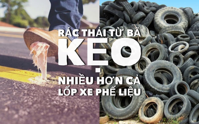 Cái giá phải trả cho mỗi bã kẹo cao su vứt xuống đường khiến ai cũng phải giật mình