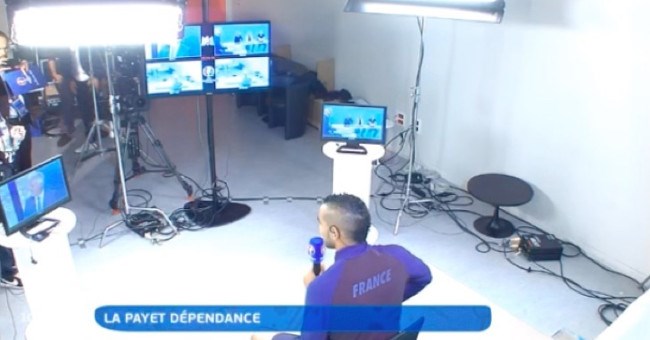 Bằng thủ thuật nhỏ, kênh truyền hình Pháp làm tất cả người xem phải choáng váng vì "ảo"