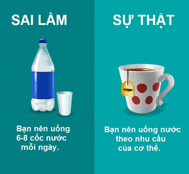 15 quan niệm sai lầm về ăn uống bạn không nên tin