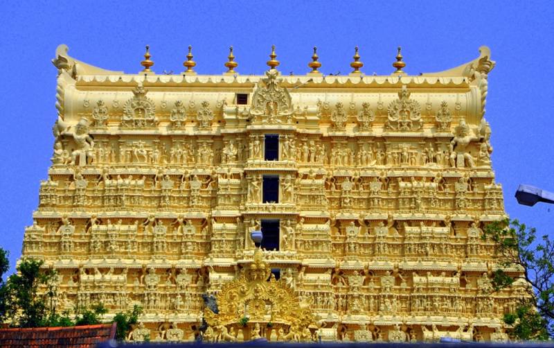 “Golden Mountain” in Sree admanabhaswamy . temple