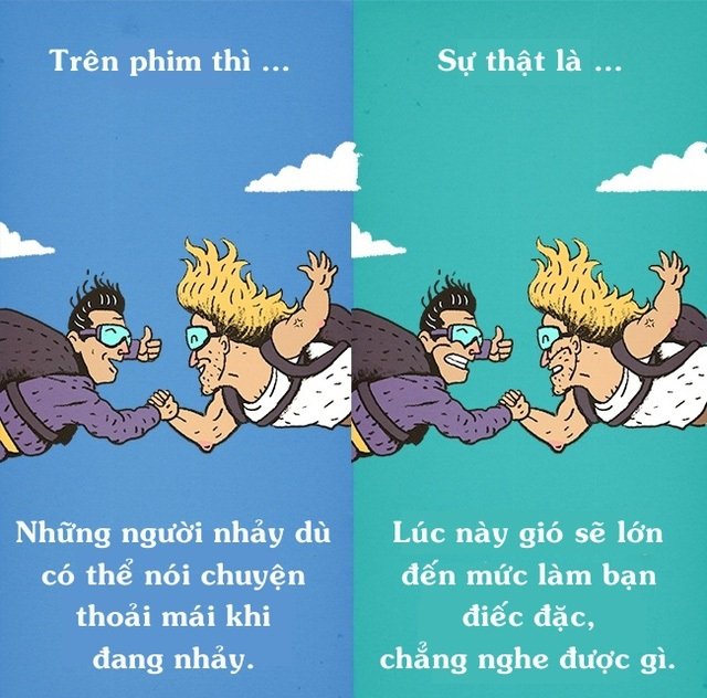 12 điều phóng đại trên phim mà ai cũng tin “sái cổ”