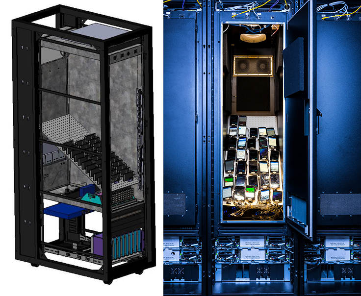 Tham quan data center của Facebook, nơi test app trên 2.000 chiếc điện thoại cùng lúc