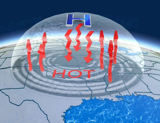 Hiệu ứng vòm nhiệt nguy hiểm trong mùa hè khắc nghiệt ở Mỹ và Canada