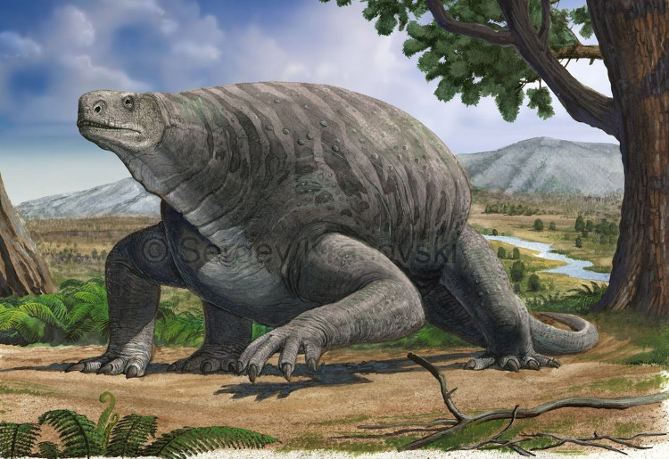 Synapsid, tồn tại cách đây 160 triệu năm, là loài động vật nuôi con bằng sữa mẹ đầu tiên trong lịch sử.