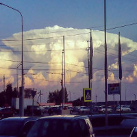 Mây “hạt nhân” bao trùm khiến người Nga hốt hoảng
