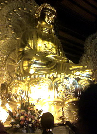 Sự tích lễ Vu LanTượng Đức Phật ở chùa Bái Đính.