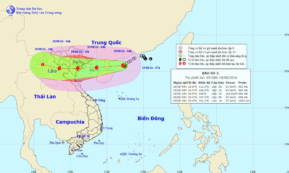 Bão Dianmu tăng tốc, Hà Nội chuẩn bị đón bão