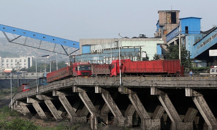 Thảm họa môi trường do khai thác than ở Trung Quốc