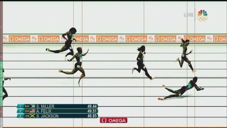 Làm sao xác định được ai cán đích đầu tiên trên đường chạy Olympic?