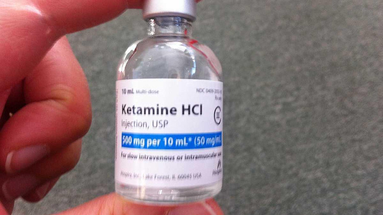 Ketamine có thể khiến con người tê liệt nhanh chóng.
