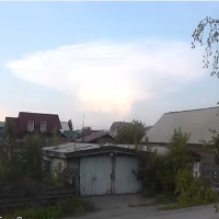 Kỳ lạ đám mây giống nổ bom hạt nhân xuất hiện ở Nga