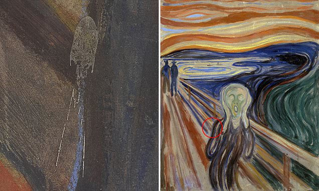 Bức tranh "Tiếng hét" - The Scream của danh hoạ Edvard Munch.
