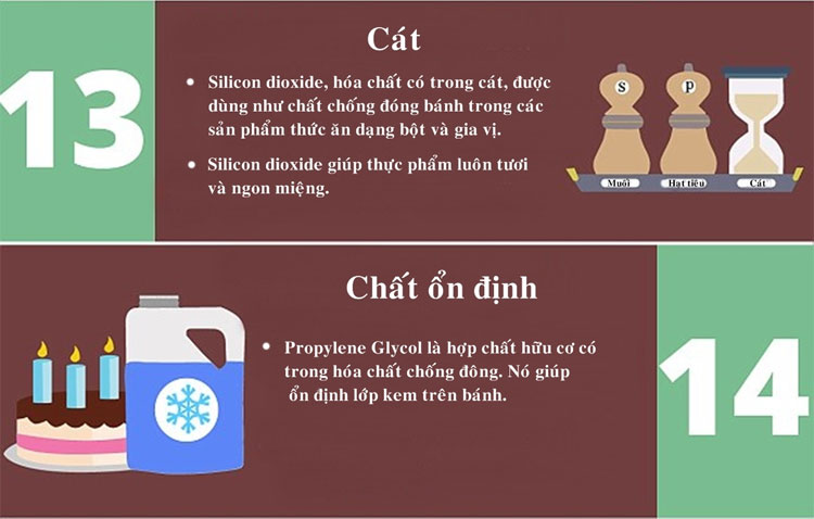 Lông chuột, hắc ín trong những thực phẩm hàng ngày