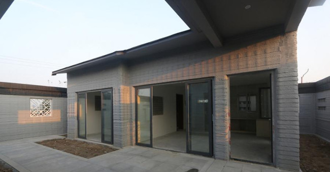 Xây nhà bằng công nghệ in 3D không cần dùng gạch