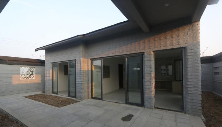 Xây nhà bằng công nghệ in 3D không cần dùng gạch