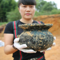 Tìm thấy cổ vật đồng đen thời Xuân Thu Chiến Quốc